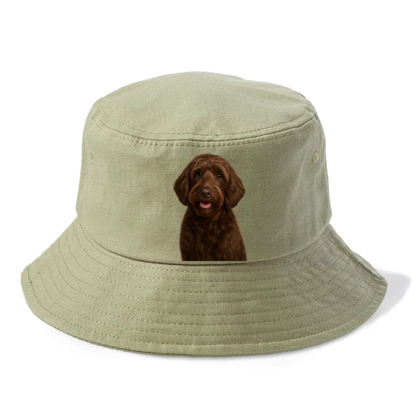 labradoodle portrait design Hat