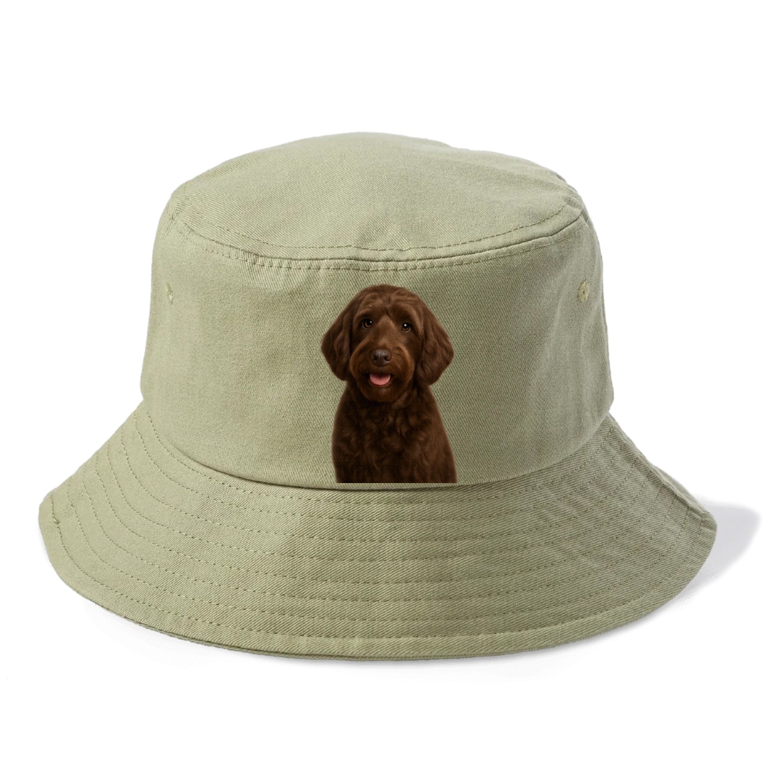 labradoodle portrait design Hat