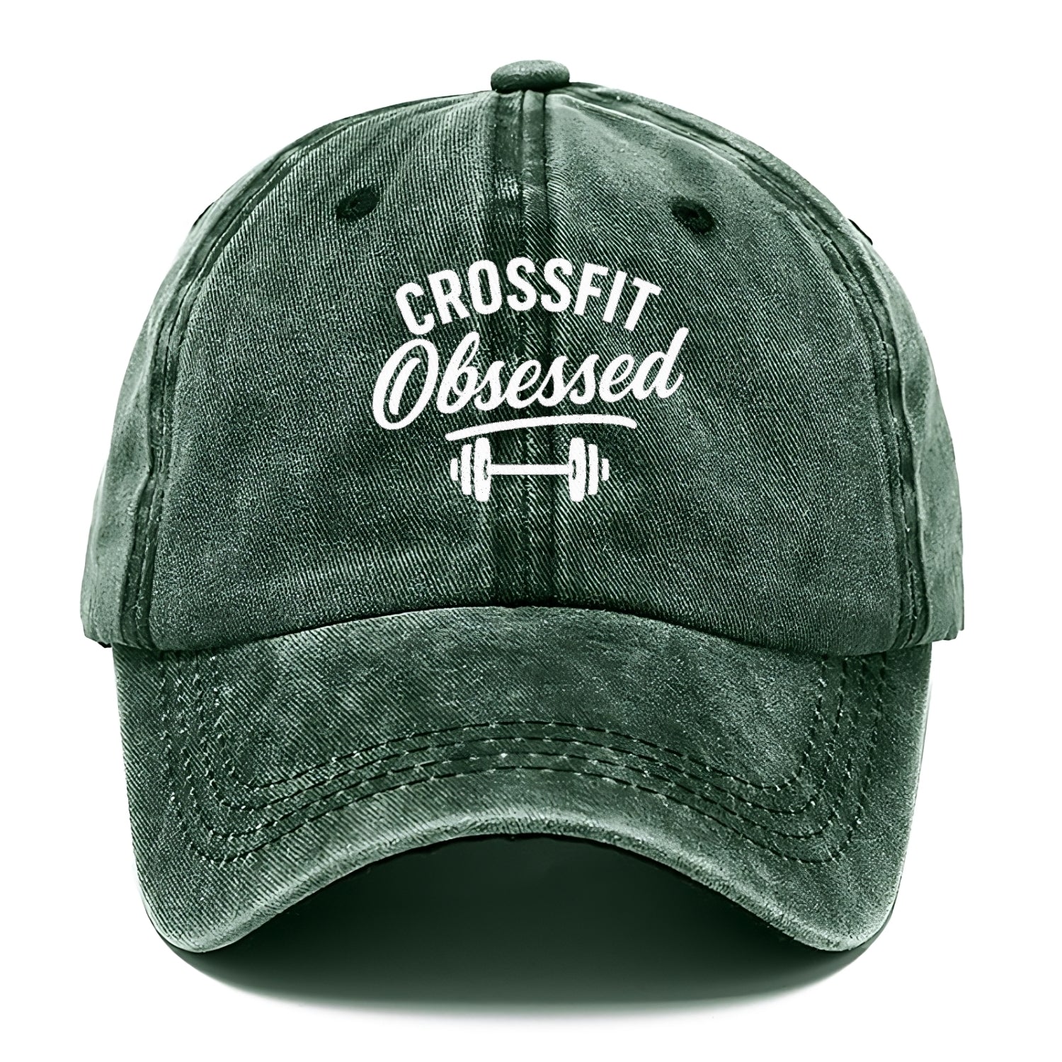 crossfit obsessed fitness graphic design Hat