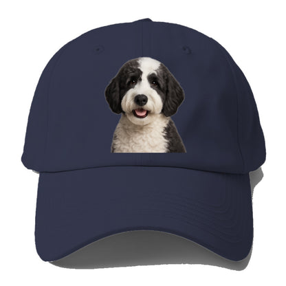 sheepadoodle portrait design Hat