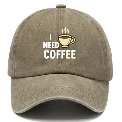 coffee i need Hat