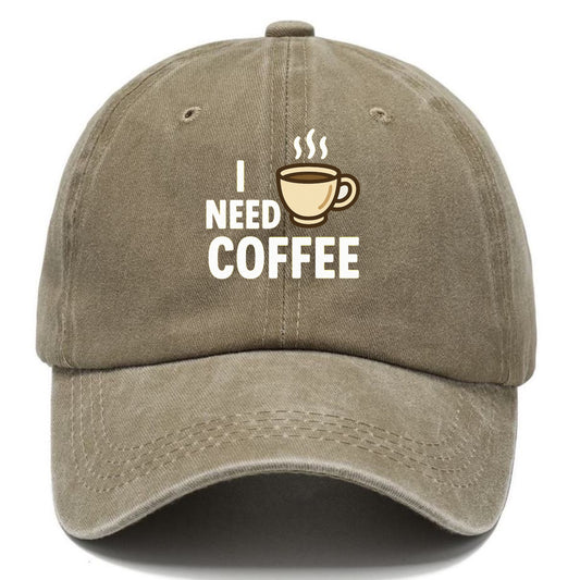 coffee i need Hat