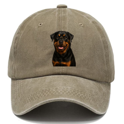 rottweiler powerful guardian Hat