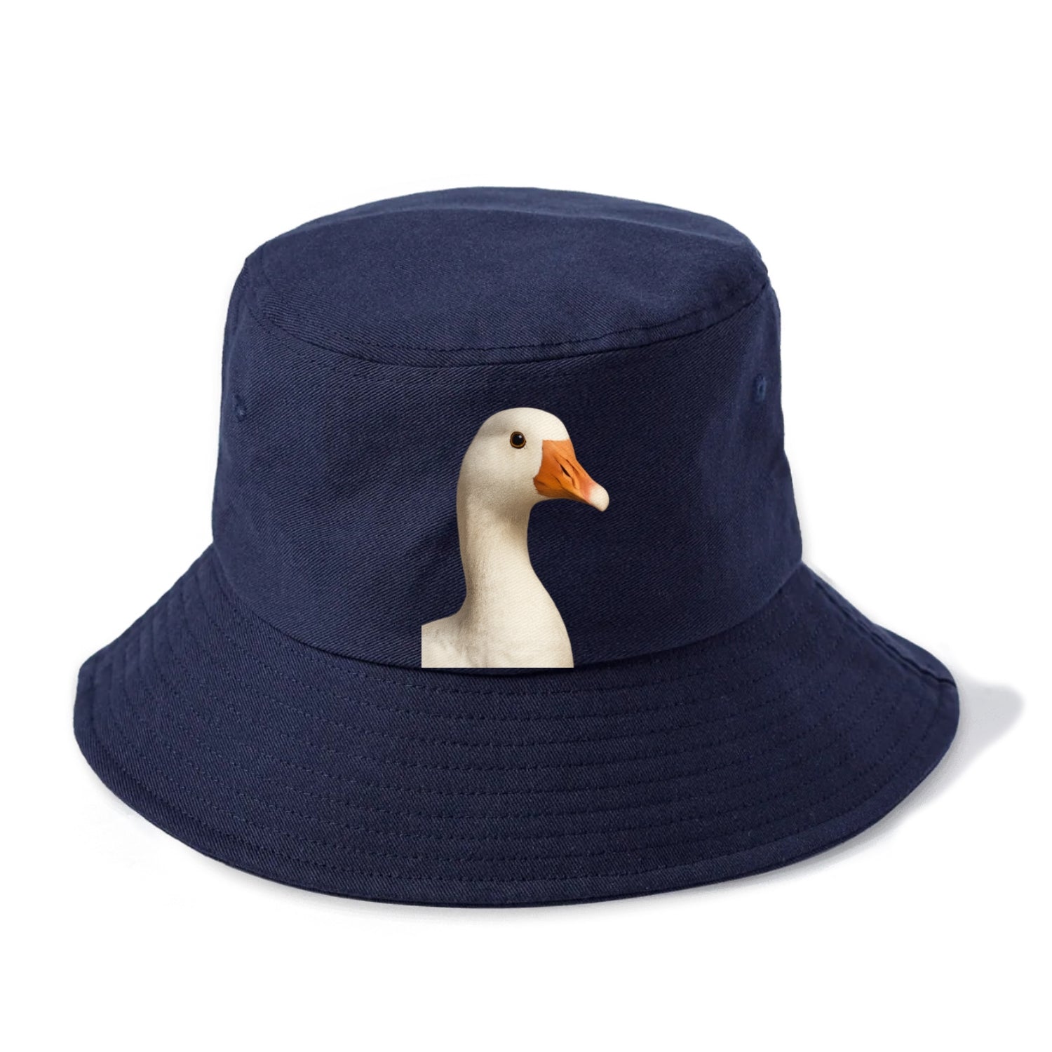 goose portrait design Hat