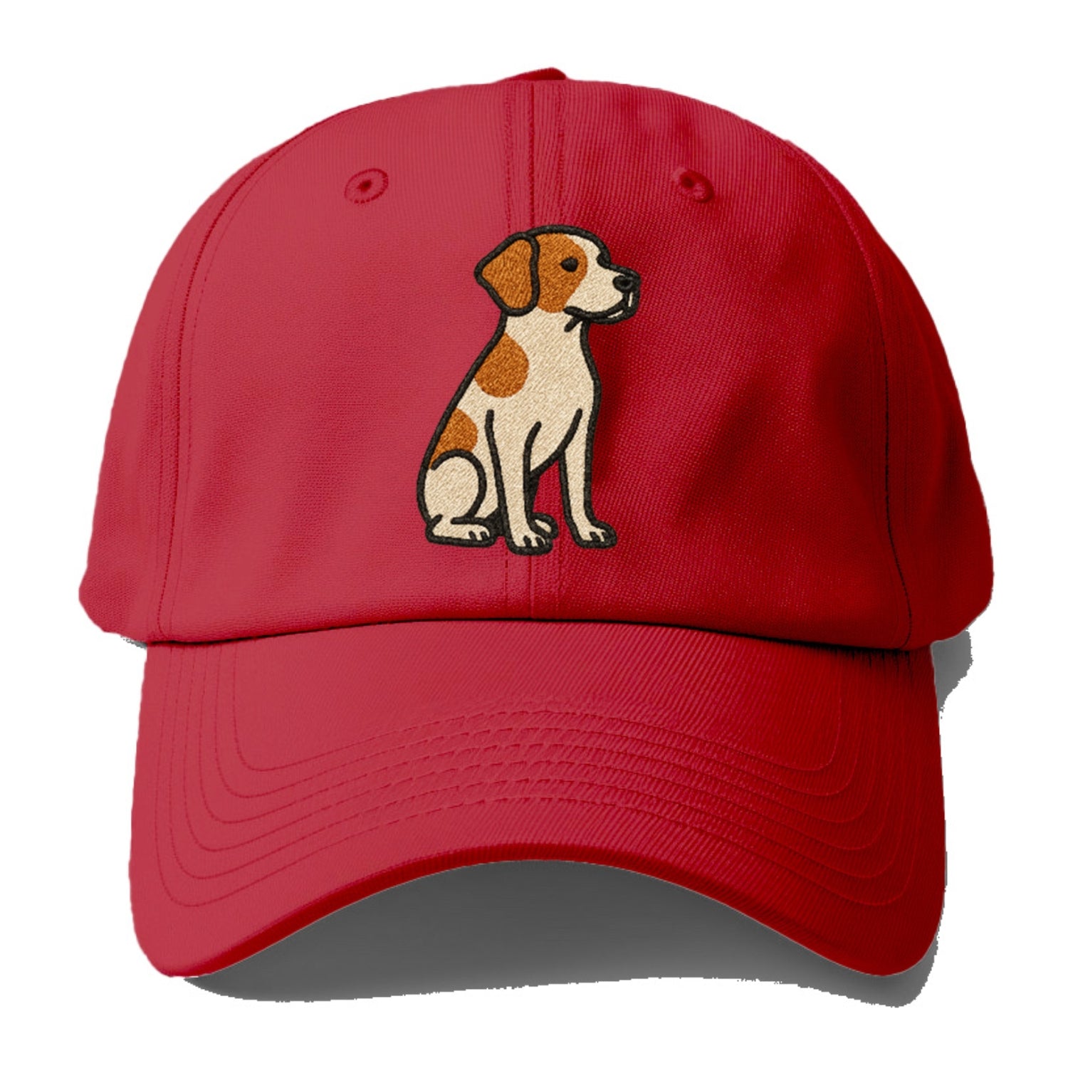 Brittany Spaniel Orange And White Design Hat