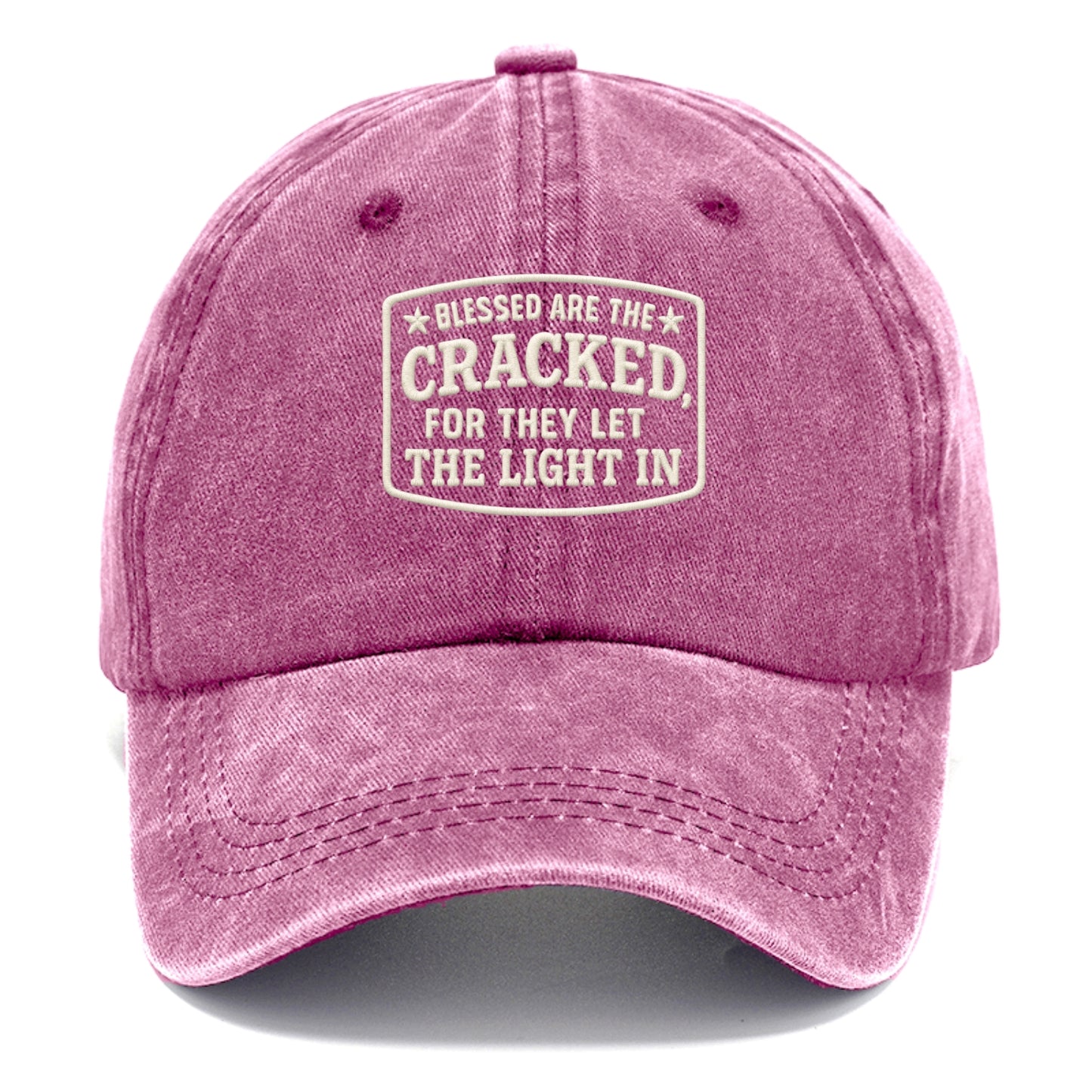 inspirational quote patch Hat