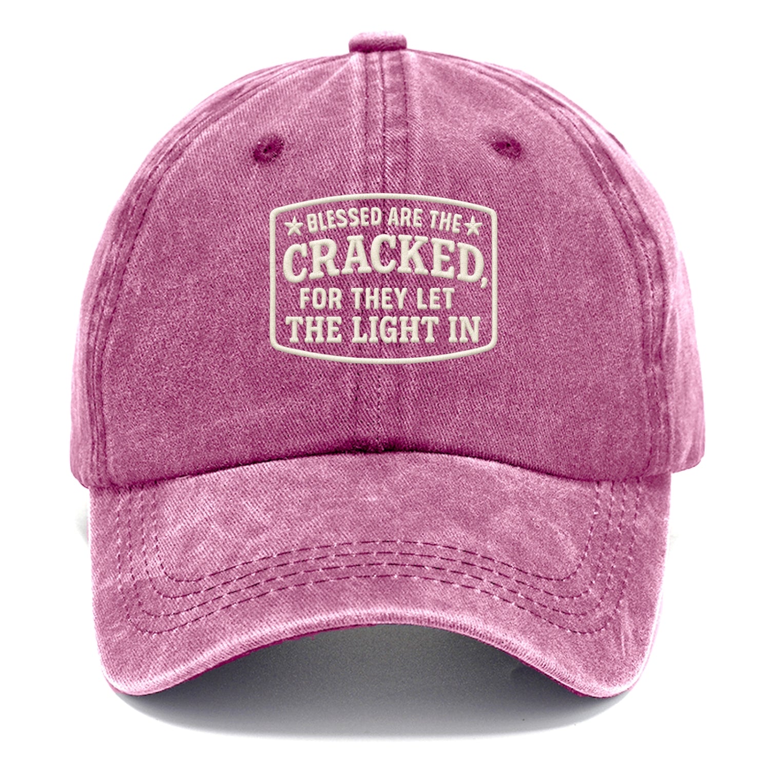 inspirational quote patch Hat