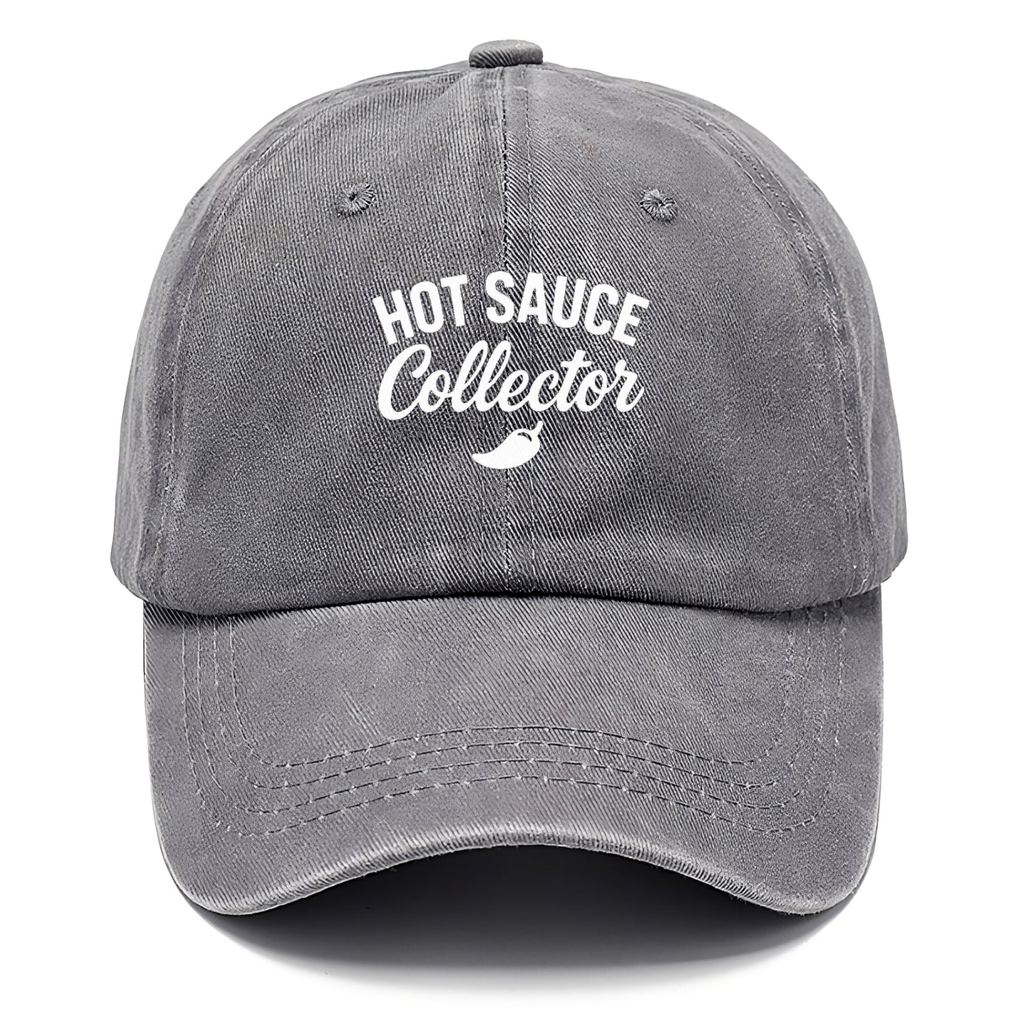 bold hot sauce collector design Hat