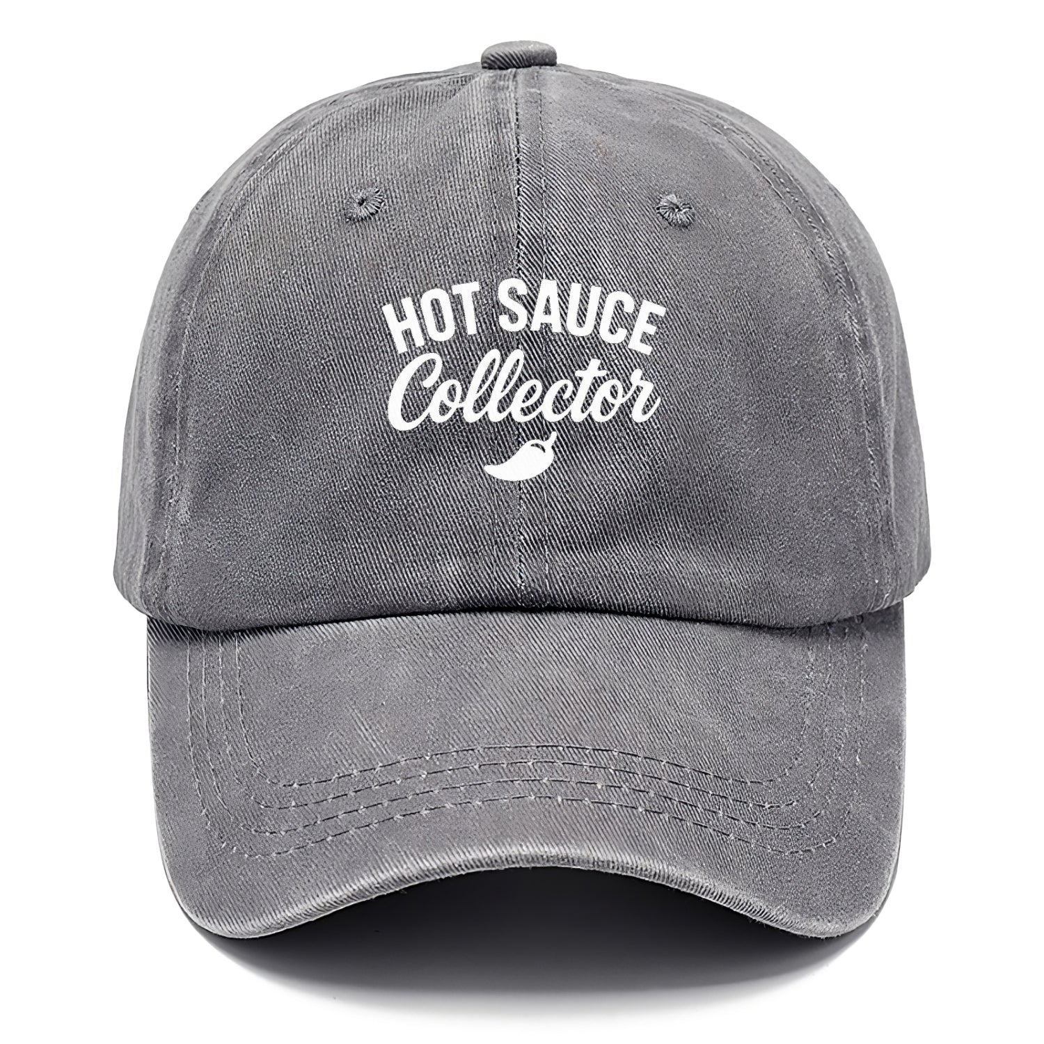 bold hot sauce collector design Hat