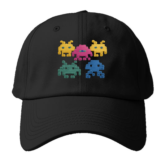 yarn pixel invasion collection Hat