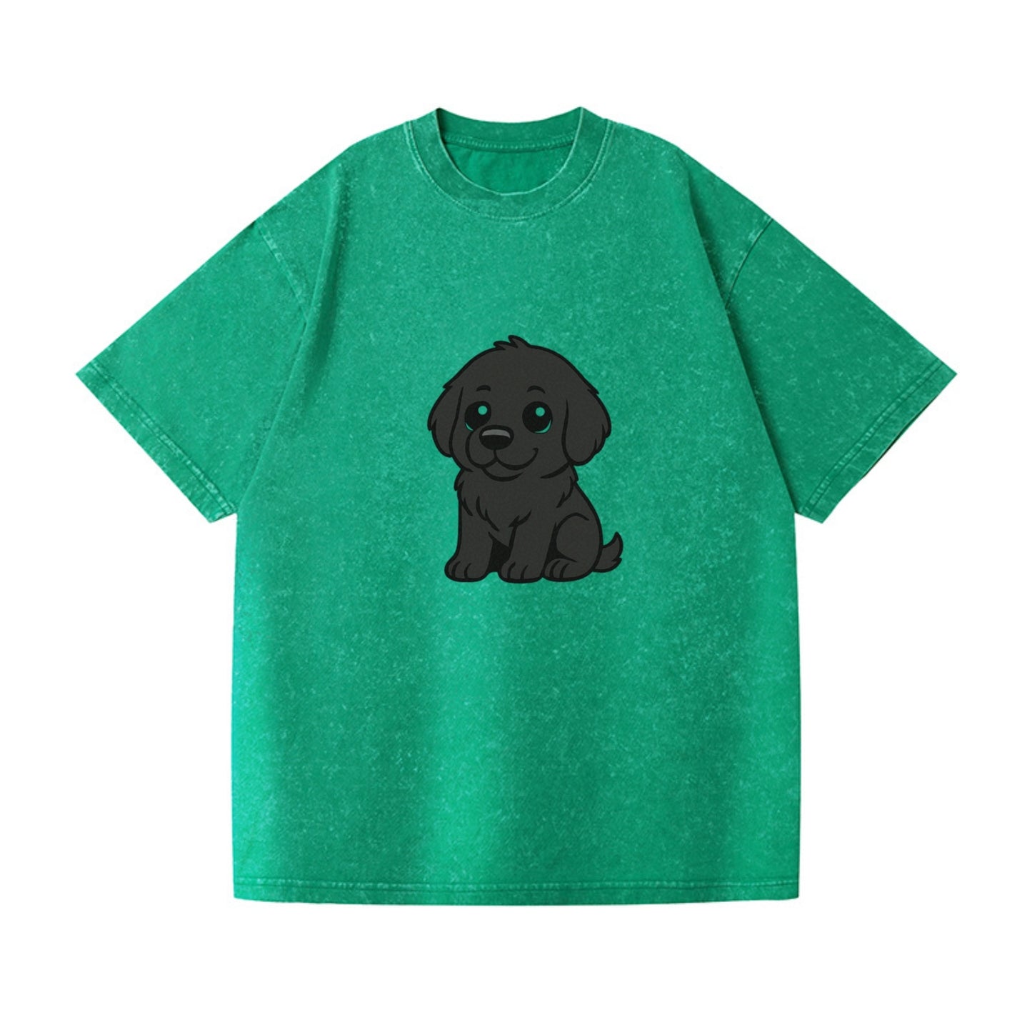 newfoundland black sitting pose with gentle giant expression portrait design Hat