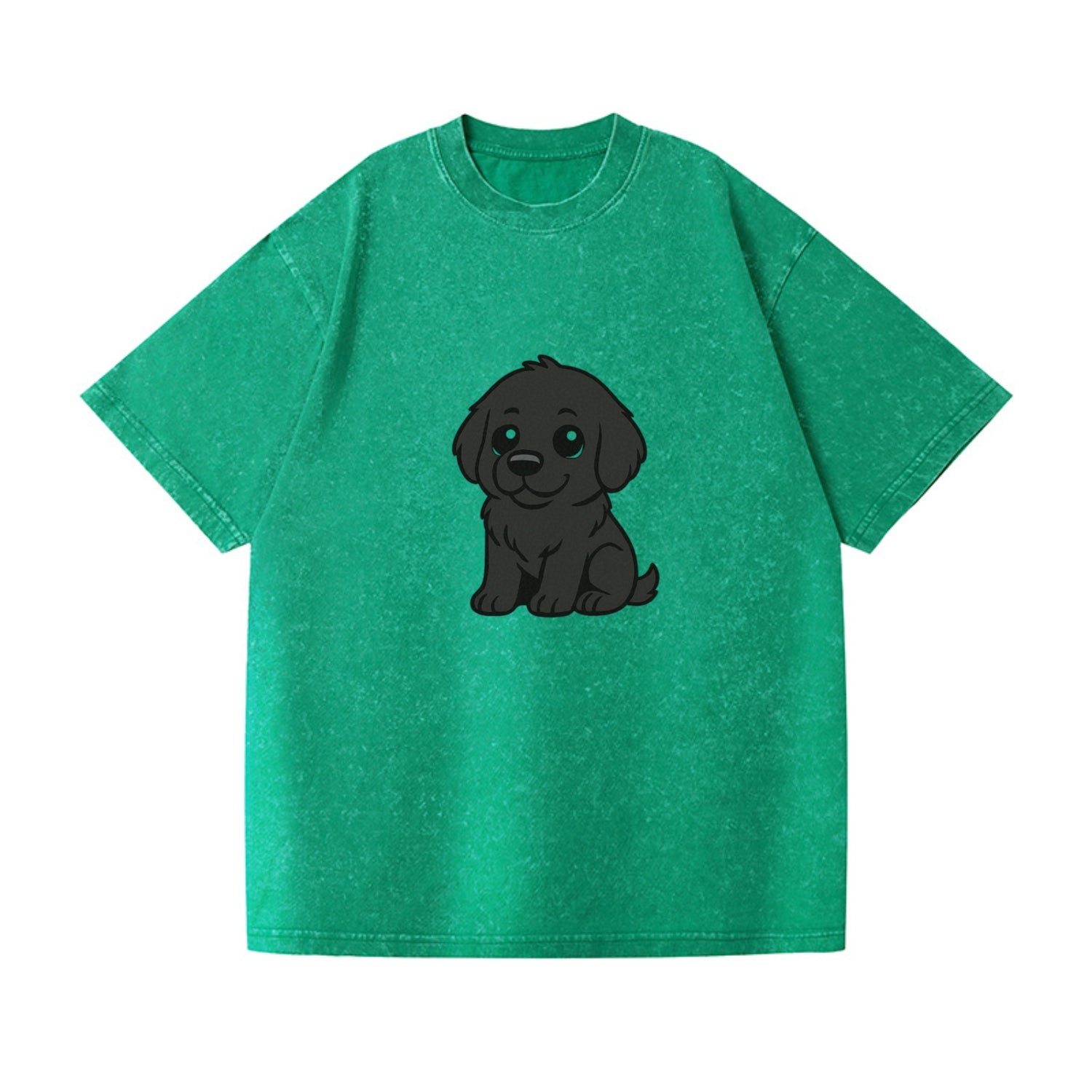 newfoundland black sitting pose with gentle giant expression portrait design Hat