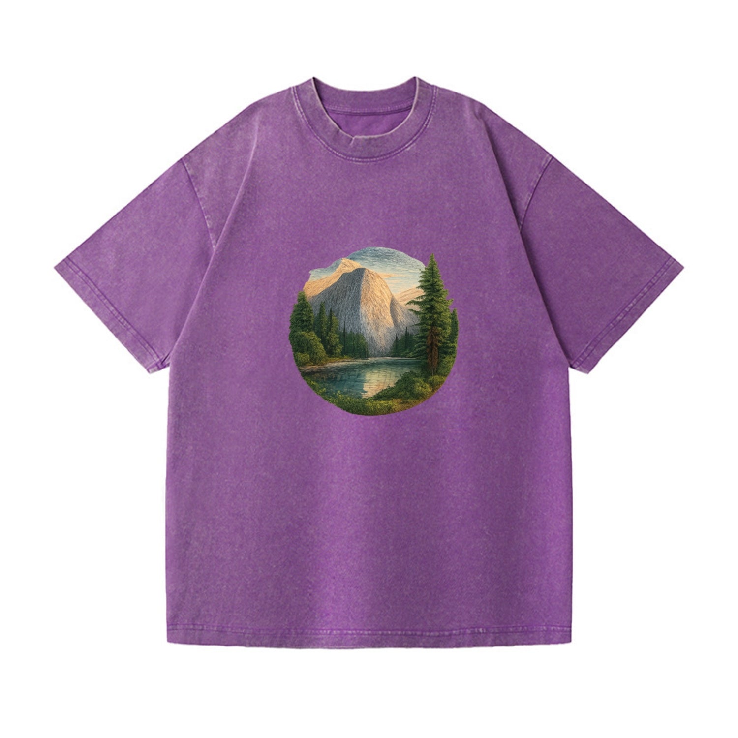 mountain lake serenity Hat