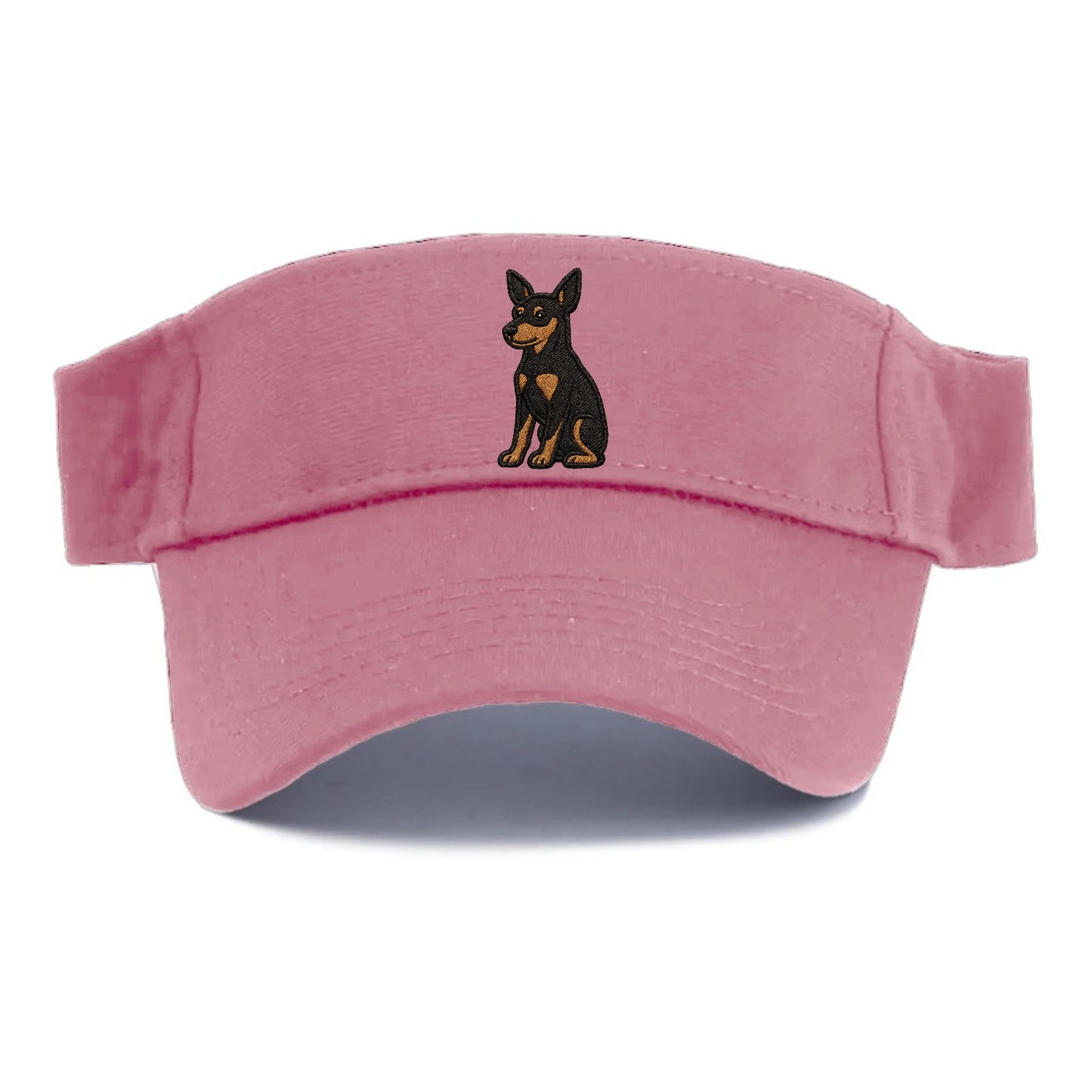 miniature-pinscher-black-tan-regal-poise Hat