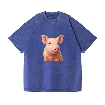 pig portrait design Hat
