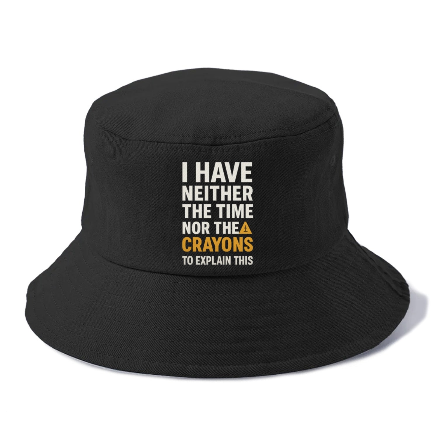 time nor crayons Hat
