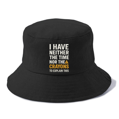time nor crayons Hat