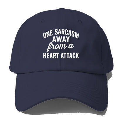 sarcasm heart attack Hat