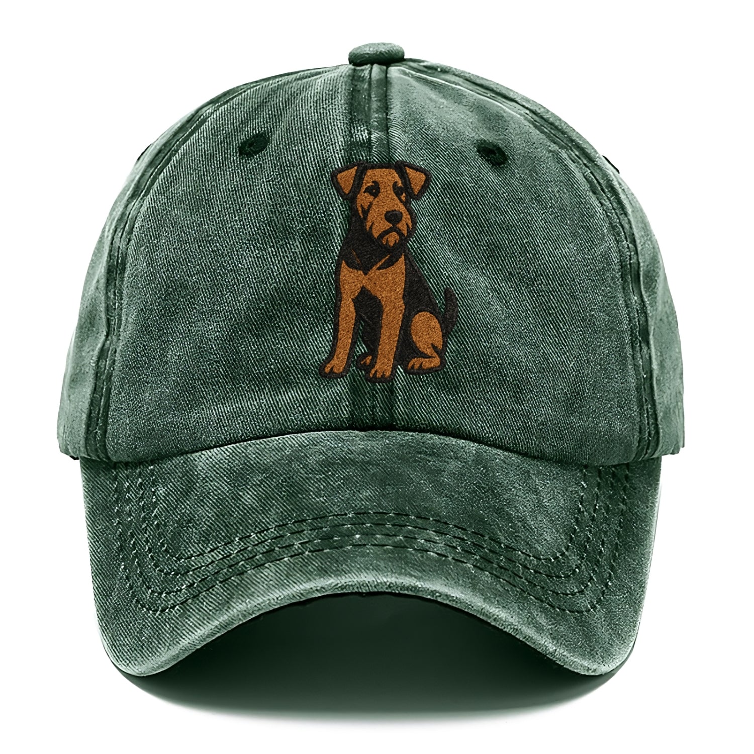 Airedale Terrier Black And Tan Design Hat