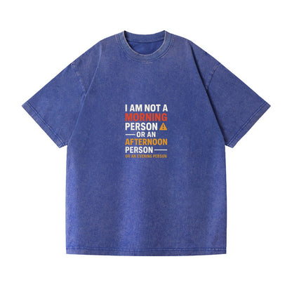 i am not a morning person Hat