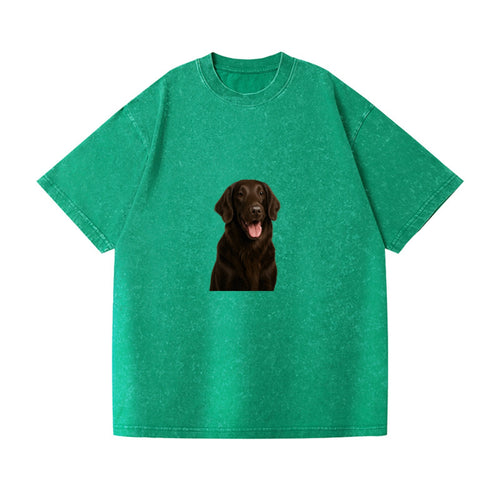 Coated Retriever Joyful Heart Vintage T-shirt