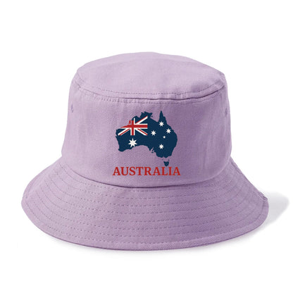 Australian Map and Flag Hat