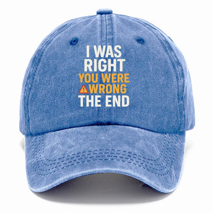 i was right Hat