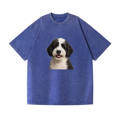 sheepadoodle portrait design Hat