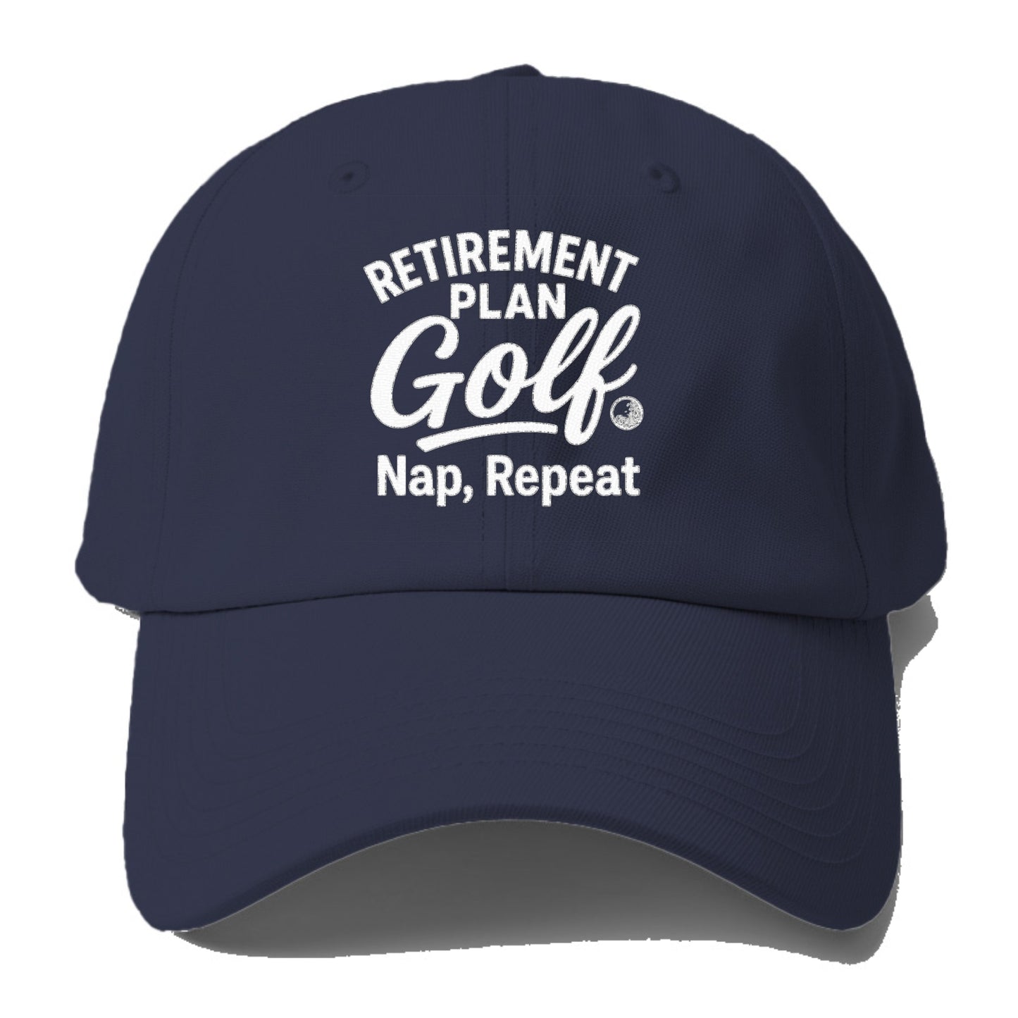 retirement golf nap repeat plan Hat