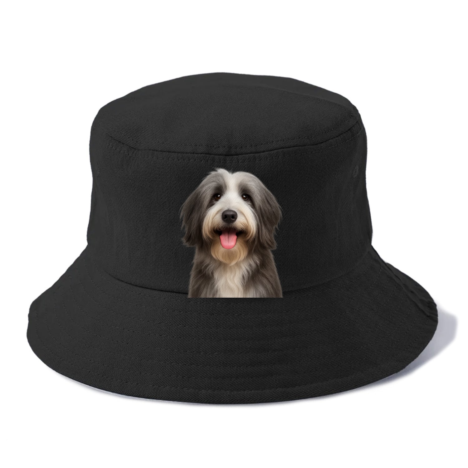 bearded collie: spirited, shaggy soul Hat