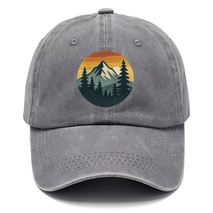 mountain majesty embroidery Hat