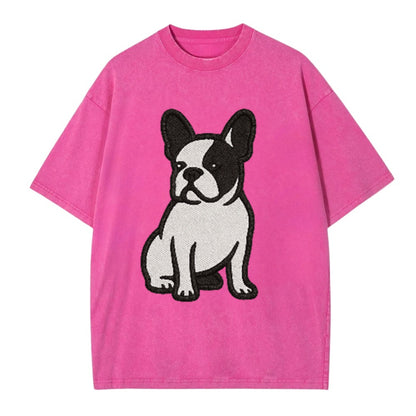 french-bulldog-black-white-charming-pose Hat