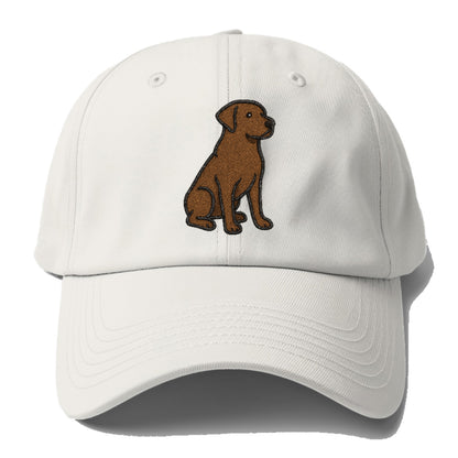 chocolate-labrador-retriever-loyal-companion Hat