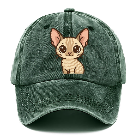 cornish-rex-sleek-unique Hat