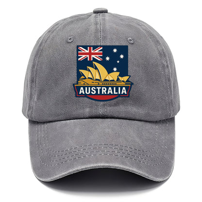 Australian Landmark Flag Hat