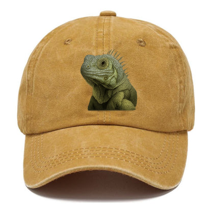 iguana portrait design Hat