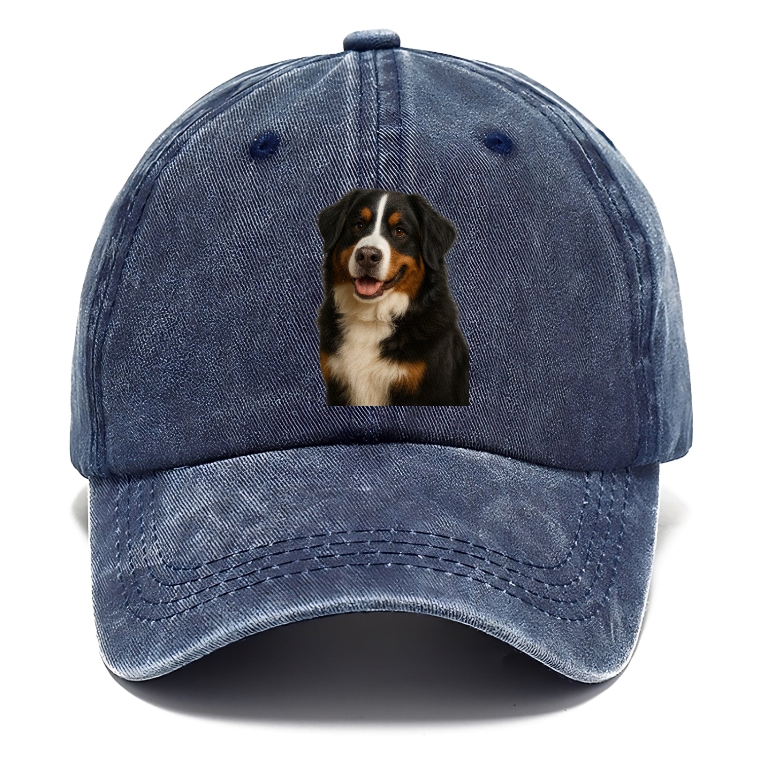 bernese mountain dog portrait design Hat