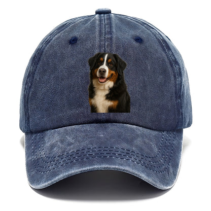 bernese mountain dog portrait design Hat