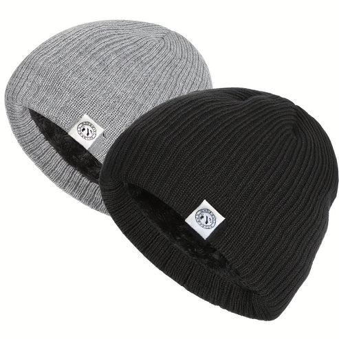 Pandaize Classic Bigfoot Unisex Fleece Beanie - Coldproof, Lightweight & Stylish for Autumn/Winter