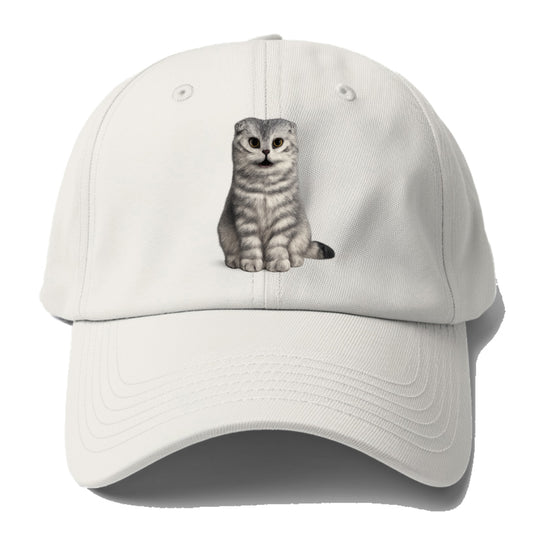 surprised striped cat whimsical portrait Hat