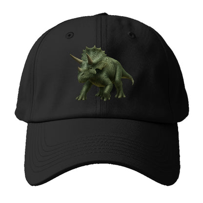 majestic triceratops rendered with precision Hat