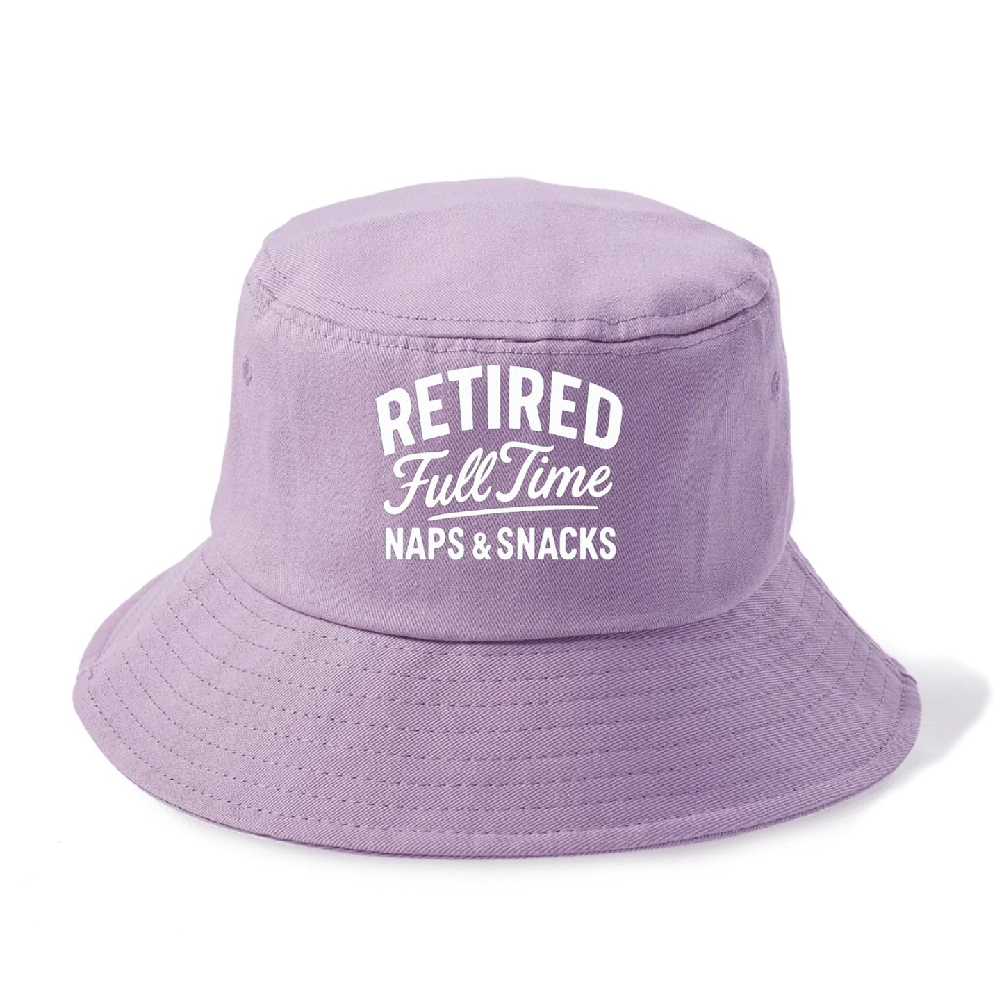 retired full time naps snacks Hat