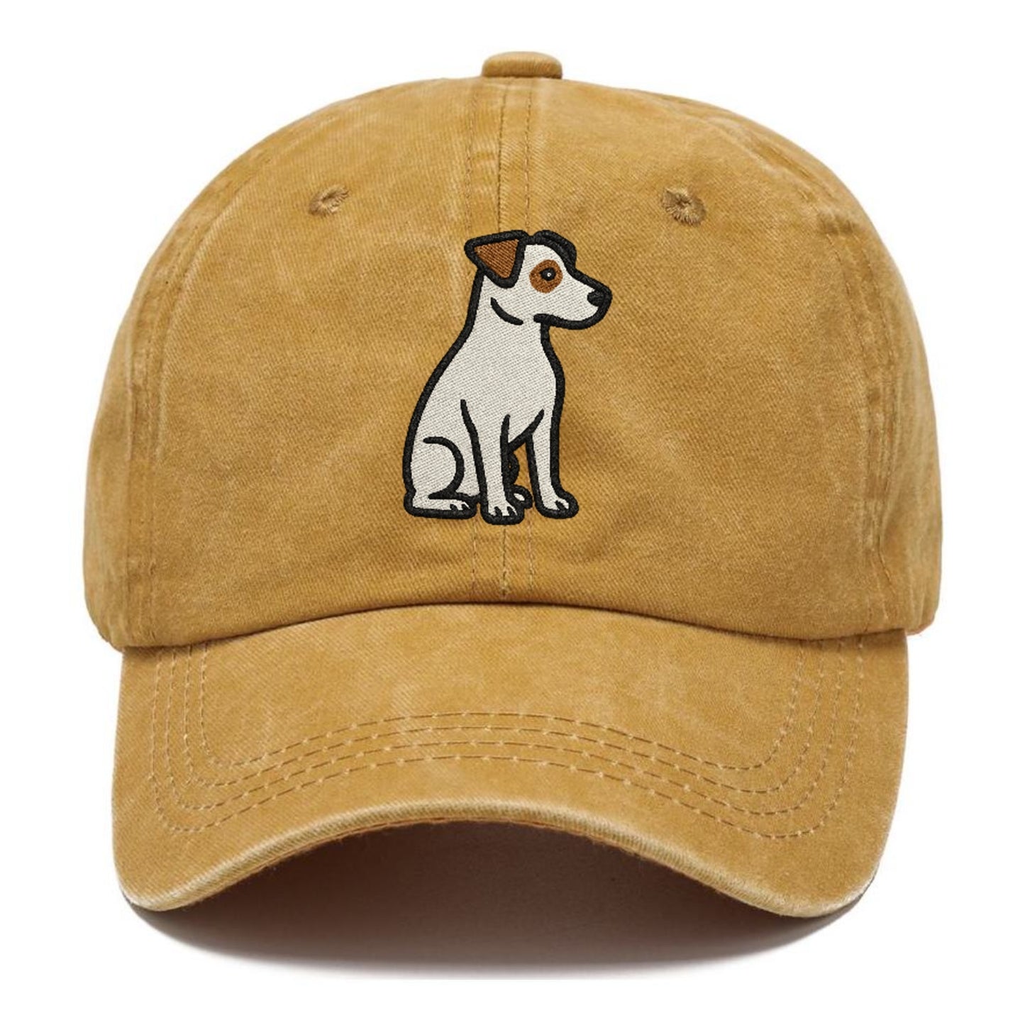 jack-russell-terrier-white-with-brown-patches-playful-spirit Hat