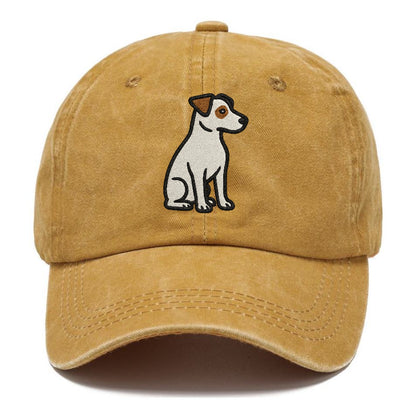 jack-russell-terrier-white-with-brown-patches-playful-spirit Hat