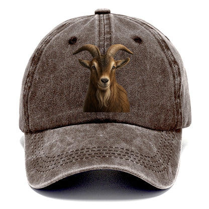 goat portrait design Hat