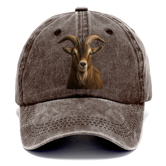 goat portrait design Hat