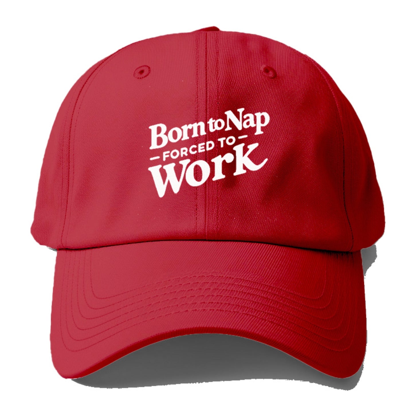 born to nap forced to work Hat