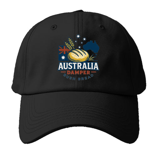 Australian Food And Culture Baseball Cap For Big Heads