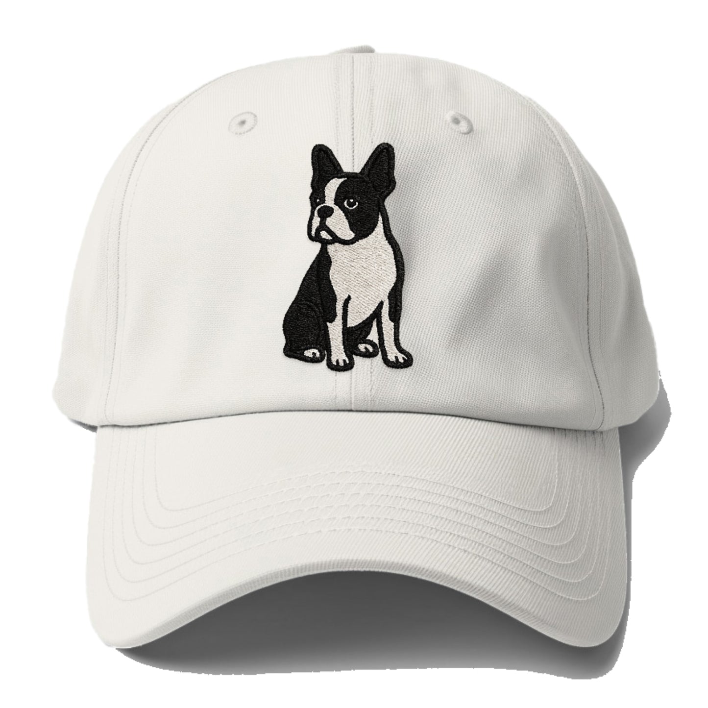 boston-terrier-black-white-tuxedo-charming-companion Hat