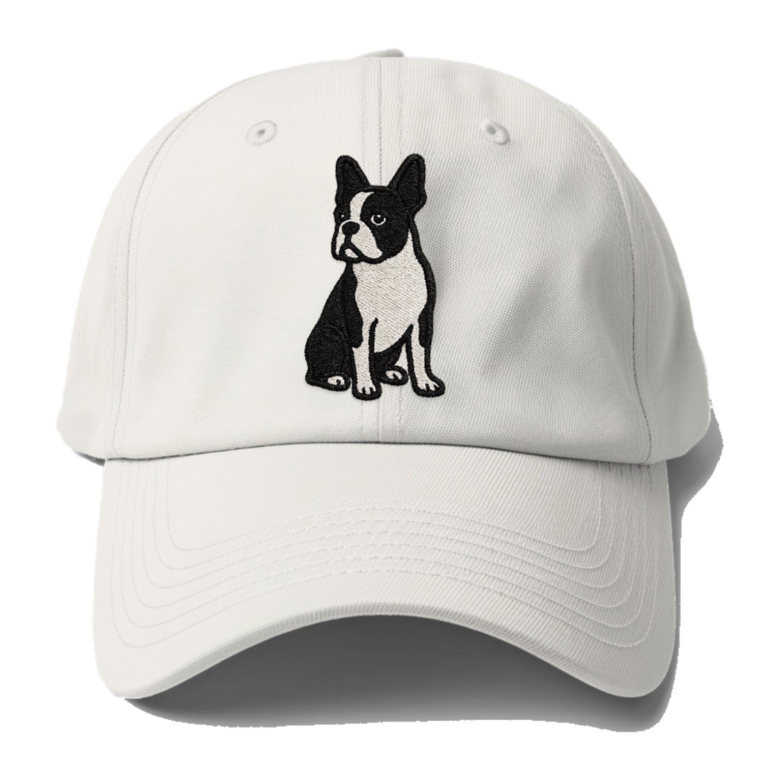 boston-terrier-black-white-tuxedo-charming-companion Hat